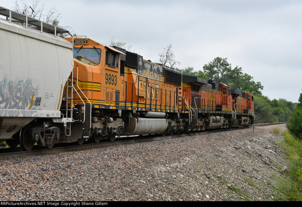 BNSF 9893 Roster shot